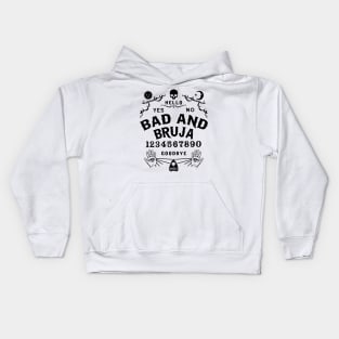 Bad and Bruja Ouija Board Kids Hoodie